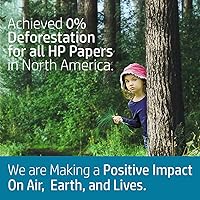 Vista 7 de HP 115100 Papel multiusos, 96 brillante, 20 libras, carta, blanco, 2500 hojas/cartón