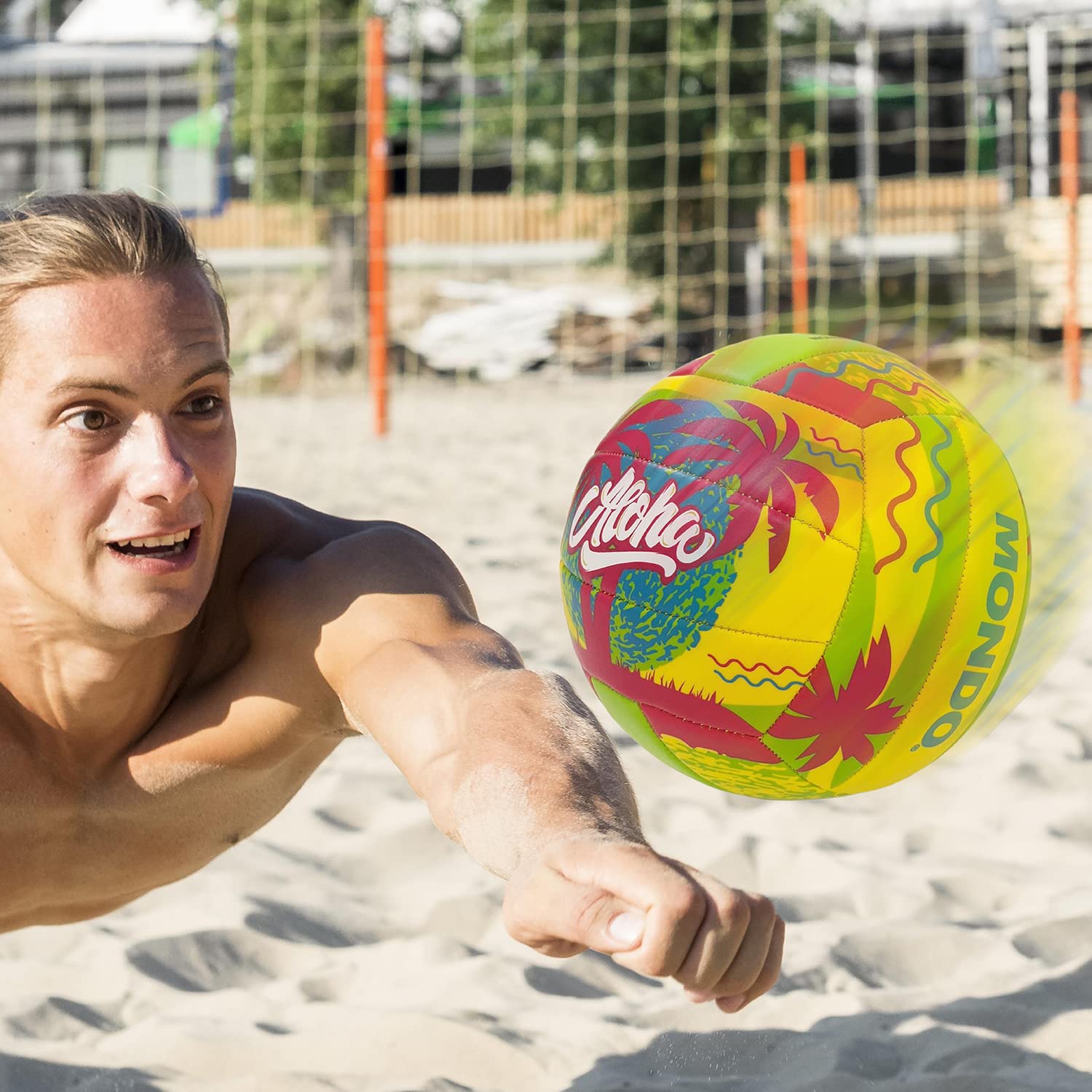 Mondo Toys - Siatkówka Spielball - Größe 5 - PVC Sponge Soft Touch