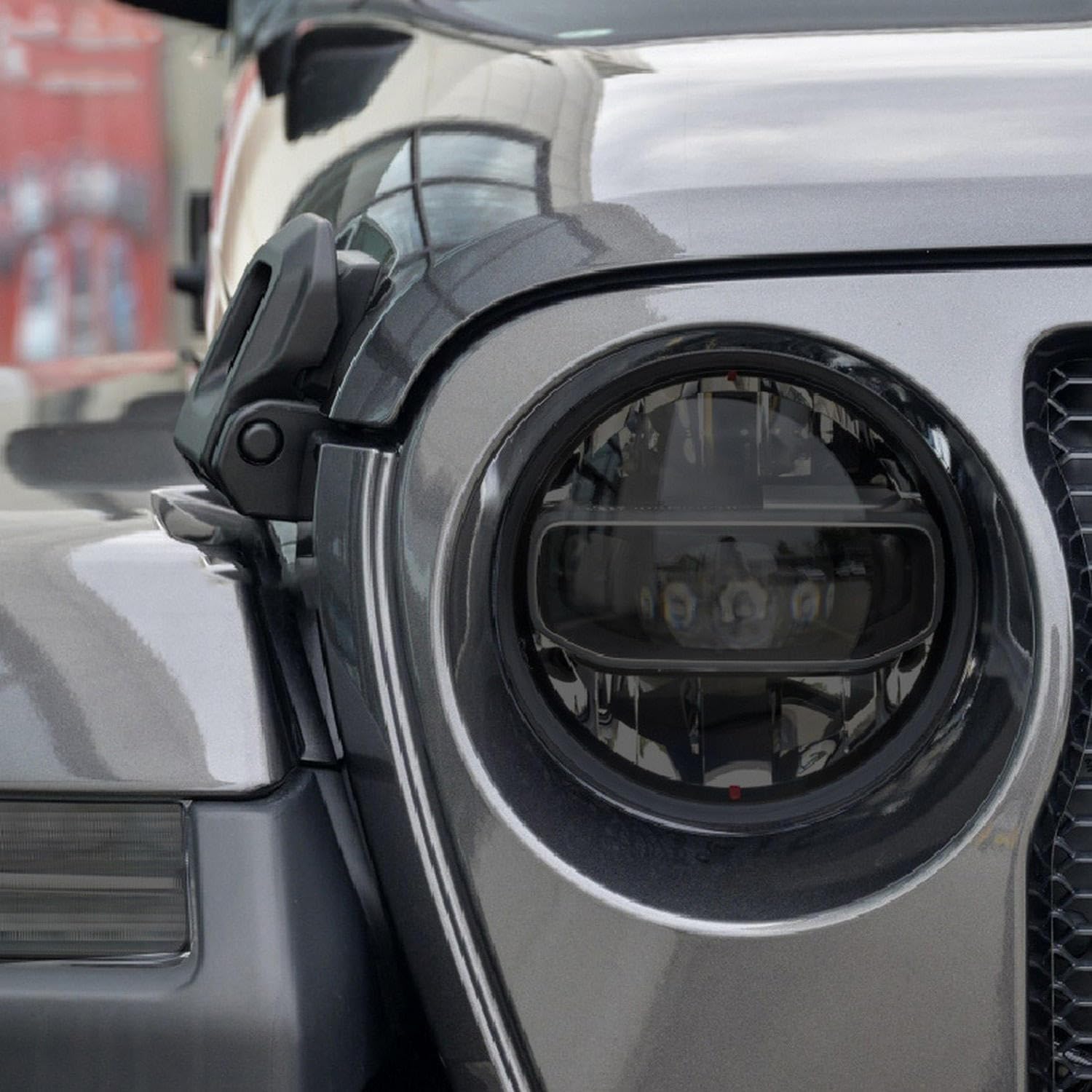 Film teinté de protection de phare pour Jeep Wrangler JL protège vos optiques des rayures