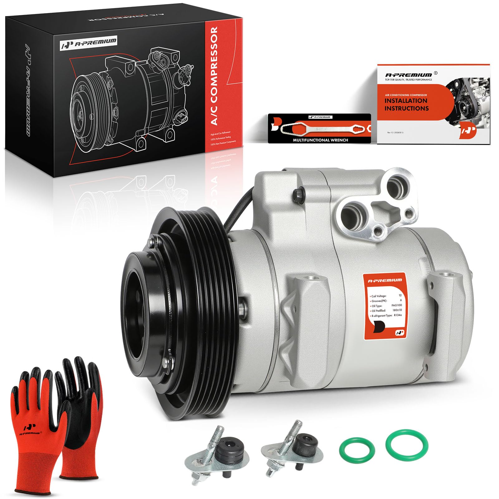 Amazon.com: A-Premium AC Compressor Compatible with Acura MDX 2014