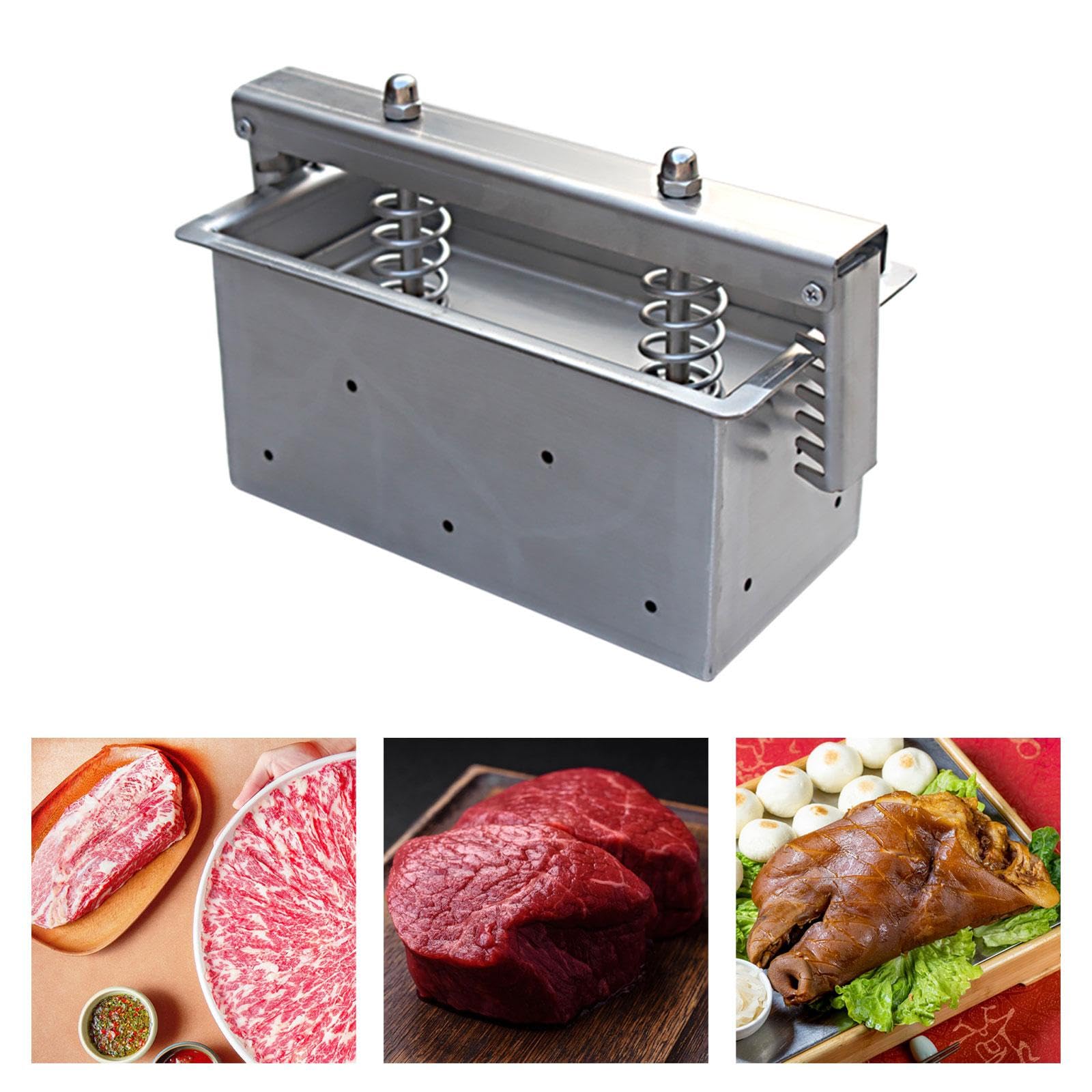 Stampo per carne in acciaio inox, per salumi e salumi, ideale per gli amanti della sau e dei salumi, 1000 g