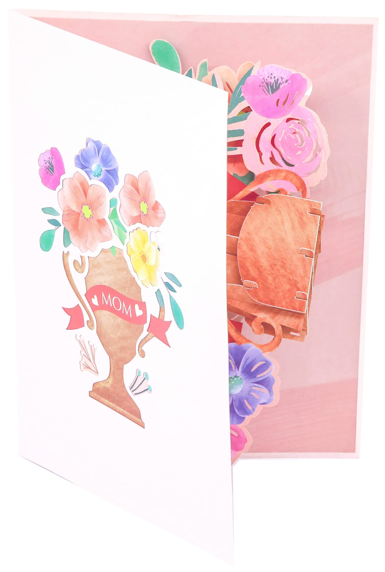 Biglietto Pop-Up 3D Con Uccello E Albero - Colibrì Che Vola, Pensiero D'Auguri Scrivibile Per Compleanno O Guarigione