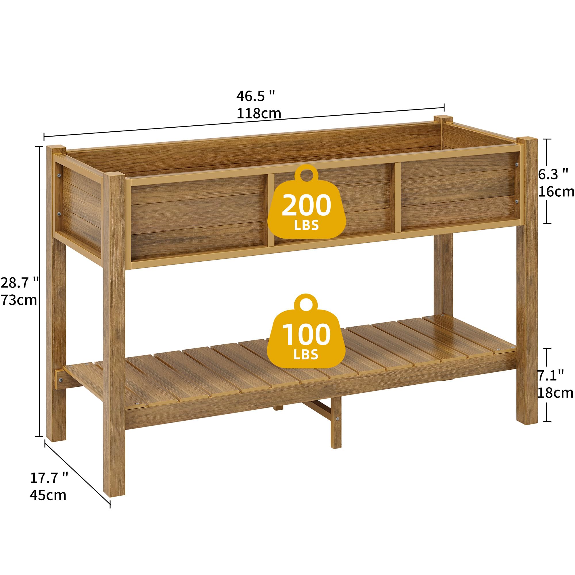DWVO Raised Garden Bed - Durable & Easy Gardening -8