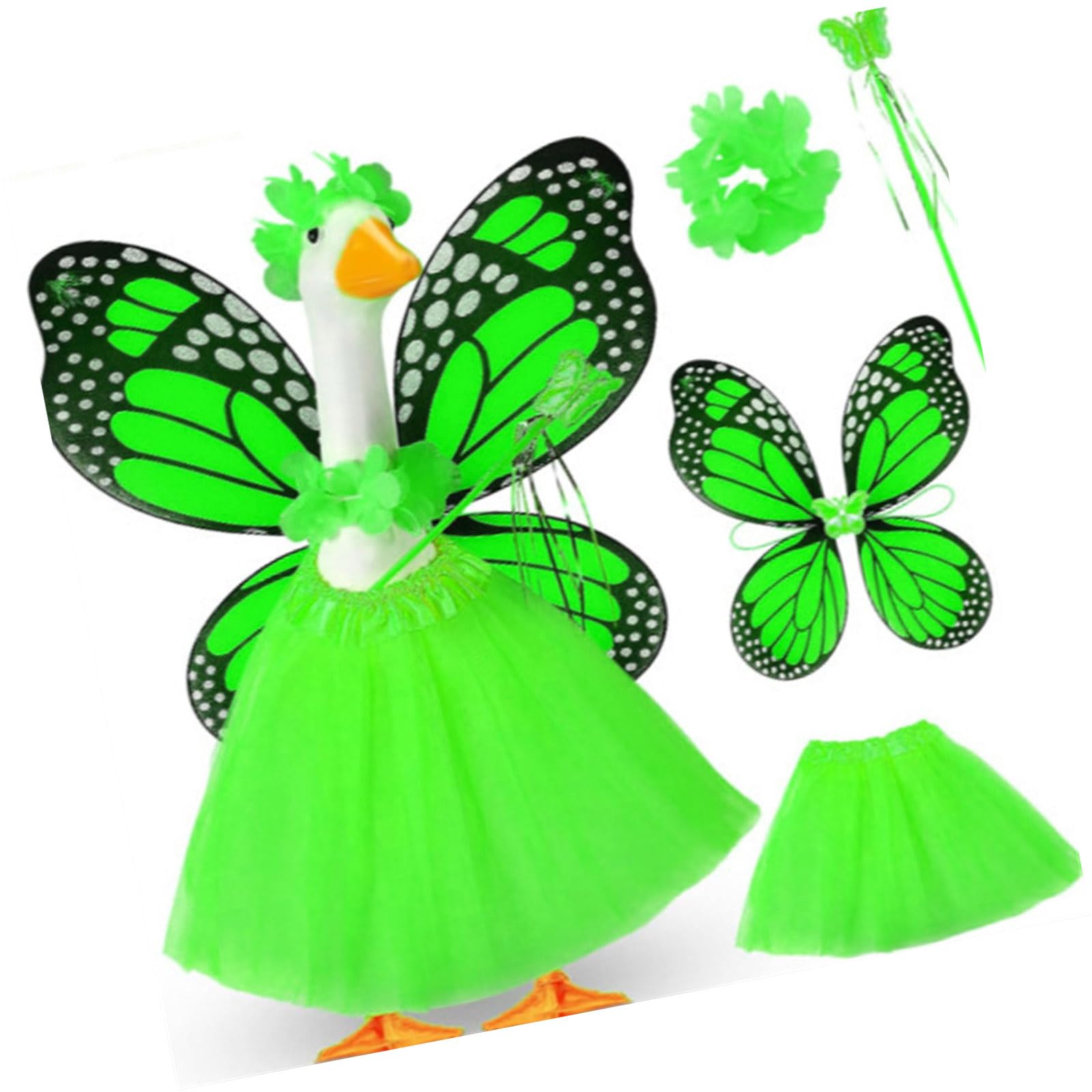Linvimia Wing Geese Costume for Porch Decoration Geese Outfit Party Accessories Celebratory Home Deck