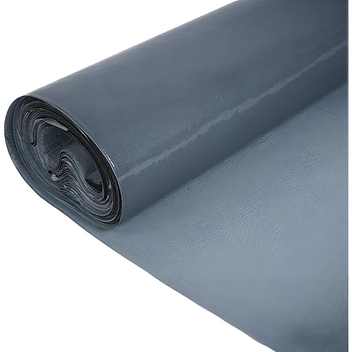 39" x 32.8' Self-Adhesive Waterproof Roofing Roll Self Stick Roll Roofing for Metal Roofing Panels House and Porch Roof Shingles, Grey