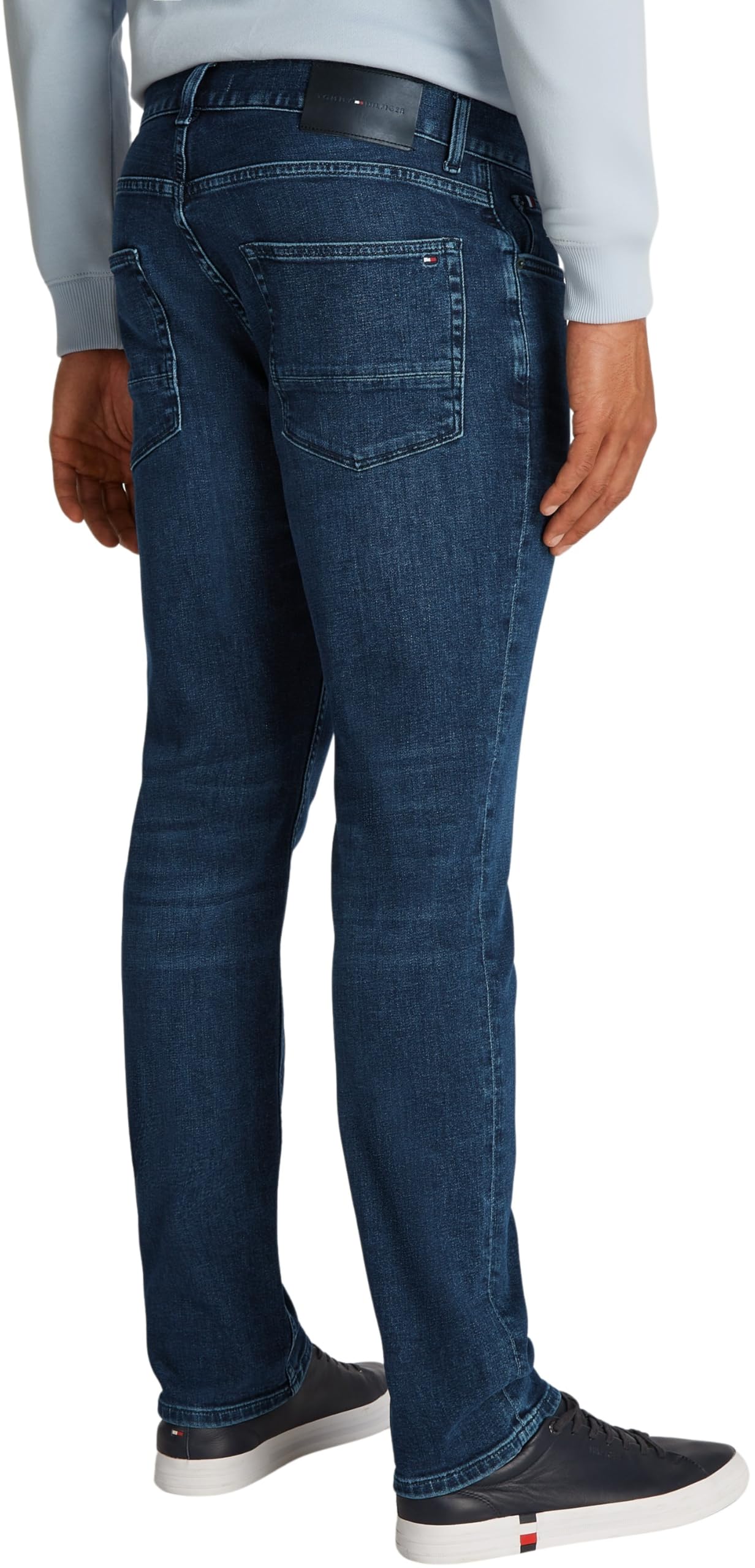 Image secondaire de Jean Droit Tommy Hilfiger Denton en Denim Tinted Blue pour Homme