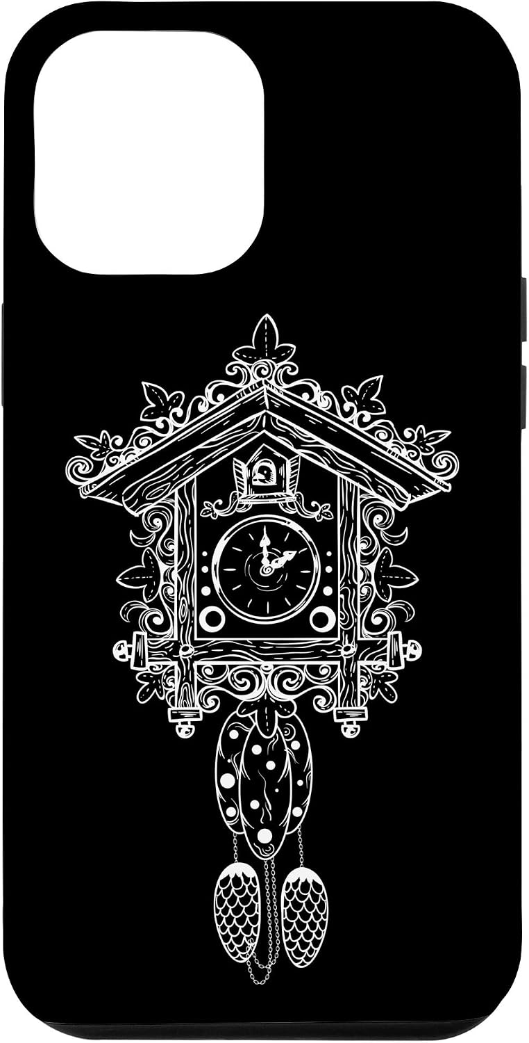 Amazon.com: Reloj para iPhone 12 Pro Max de cuco para amantes del reloj  coleccionista de regalo : Celulares y Accesorios