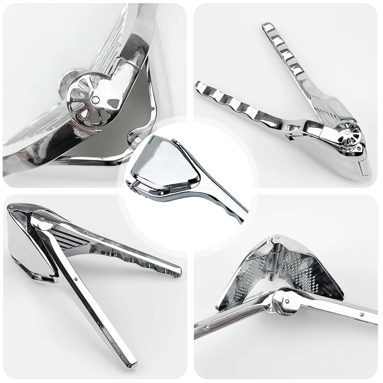 RÖSLE Presse-Citron Manuel De Haute Qualité - Pour Les Agrumes, Citrons, Citrons Verts, Oranges - Récipient Extra-Large - Va Au Lave-Vaisselle, Acier Inoxydable 18/10, Jaune, 15 X 18 X 18 Cm