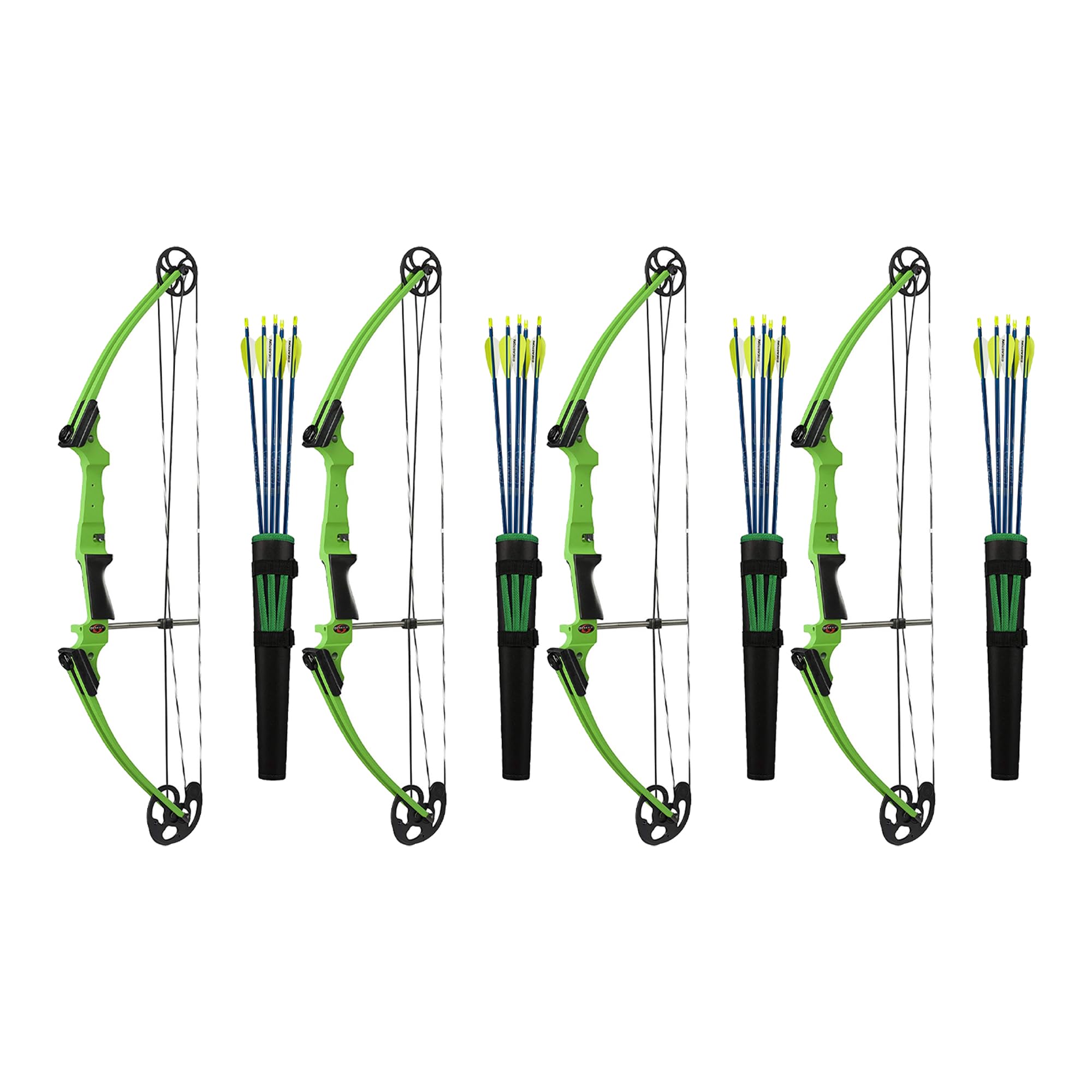 Genesis Archery Compound Bow Archery Kit w/Adjustable Draw Length 15