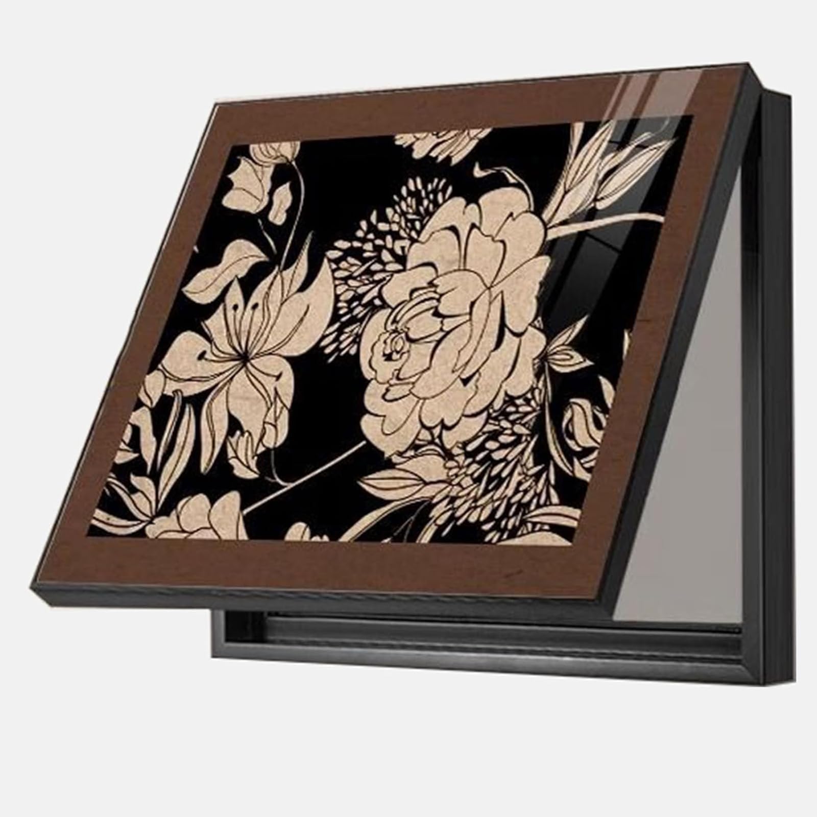 Genérico Pintura Decorativa para Cajas De Distribución Eléctrica, Fabricada En Material PS para Mayor Seguridad, 40x30 Cm, Tapa para Caja De Cableado Oculto (Eight 50 * 40 cm)