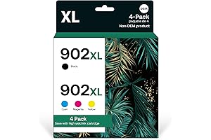 906 XL Compatible Ink Cartridge 4 Pack – Proffisy Replacements for HP 902XL Printer Cartridges