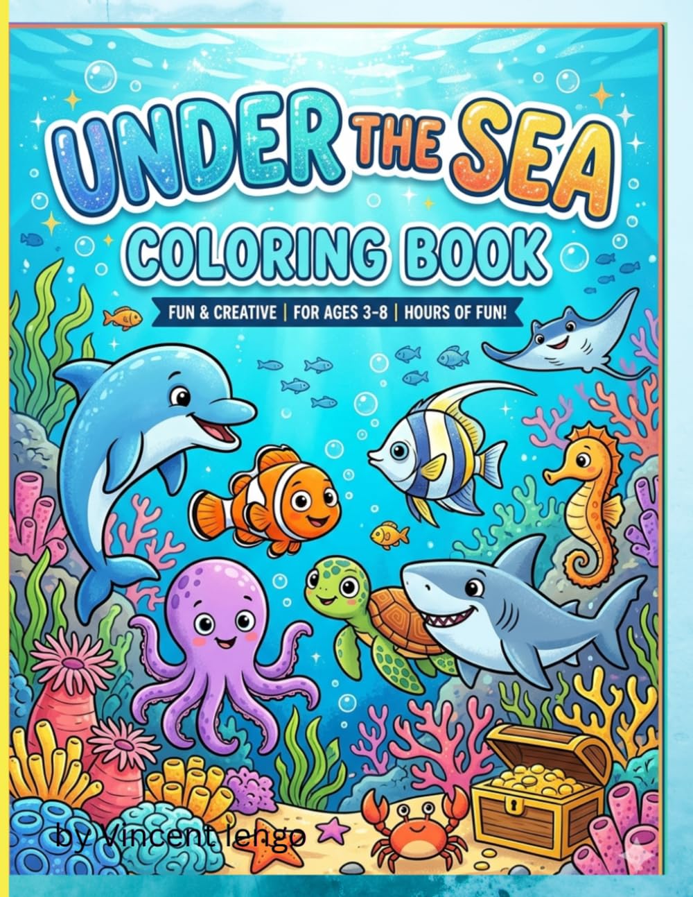 Under the Sea coloring book