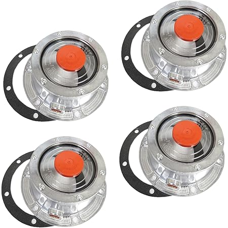 Amazon Com 4 Pack Of Torque 343 4009 Aluminum Hub Cap For Trailer Axle Replaces Stemco 343 4009 4 X Tr Automotive