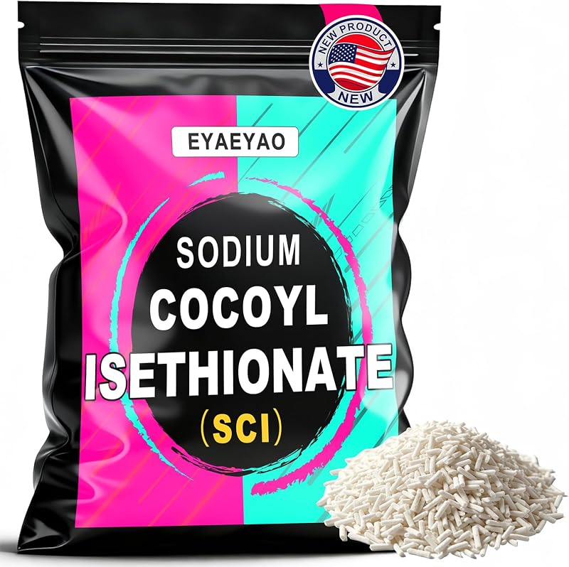 Eyaeyao Sodium Cocoyl Isethionate em pó, 227 g