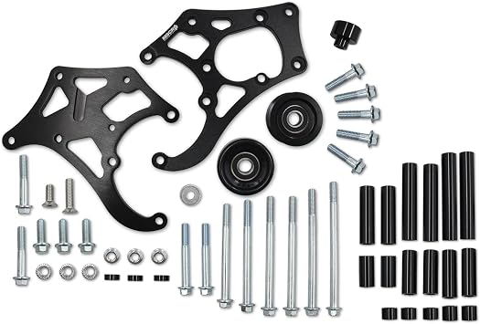 LS Air Conditioner Compressor Bracket Kit for Sanden 508 LSX AC LS1 LM7 LR4 LQ4 L59 LQ9 LM4 L33 L92 L76 LY2 LY5 LY6 LC9 LH8 LMG L98 L99 L96 LC8