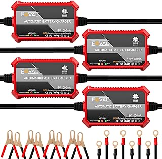 4-Pack FOVAL Automatic Battery Chargers: Smart 12V - Expert Review | Wild Nature Journey