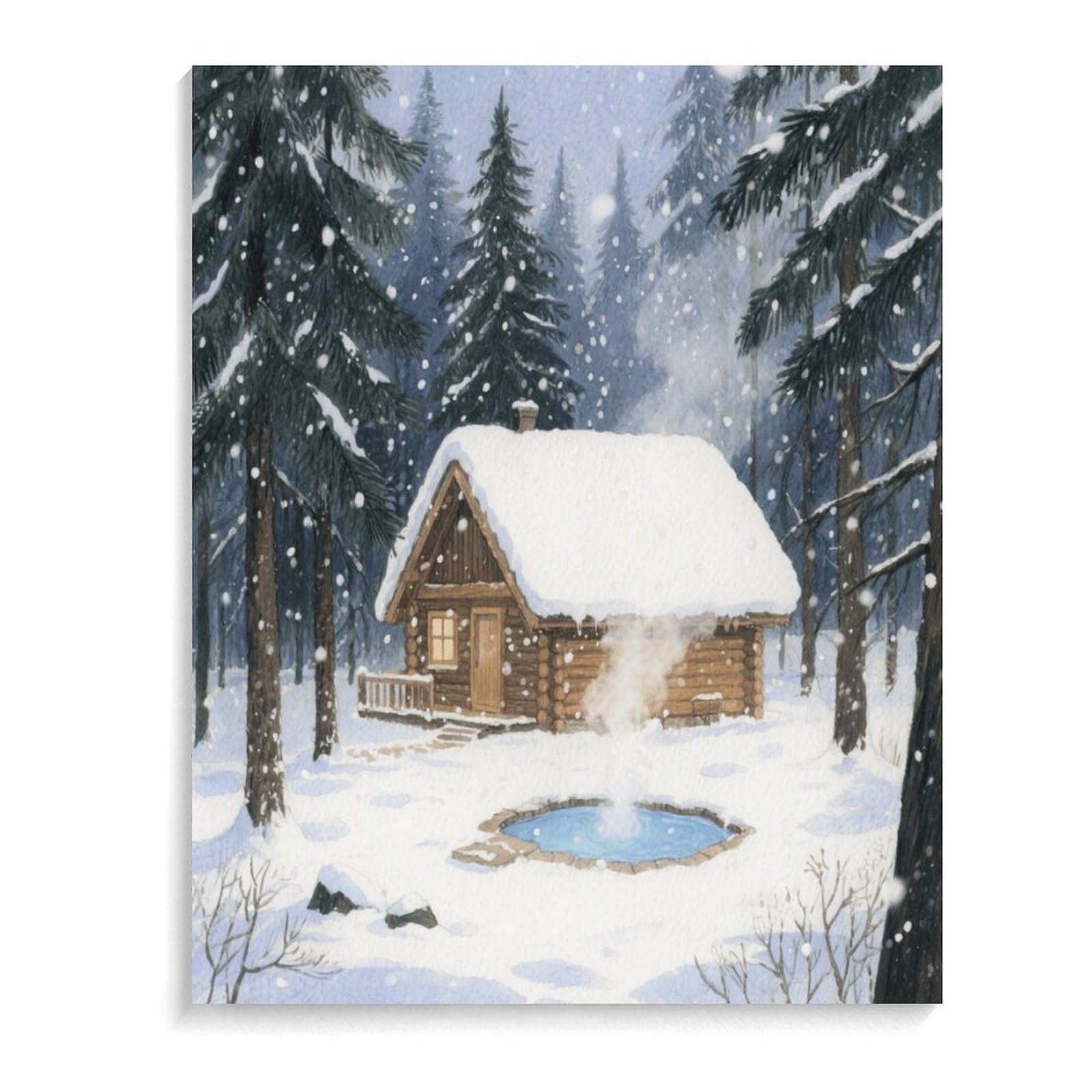 KOAYUBFC Malen-nach-Zahlen-Set für Erwachsene, Anfänger, Erwachsene, Malen-nach-Zahlen-Kits auf Leinwand, DIY-Acryl-Ölfarben, Gemälde mit Pinseln als Geschenk, Wanddekoration für Zuhause