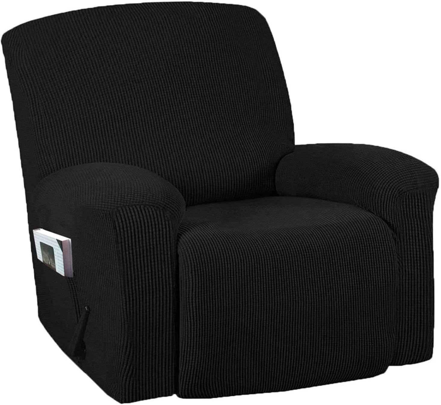 Konsilsa Jacquard Recliner Cover Elastic Sofa Covers Couch Cover Stretch Slipcovers Sofa Towel Armchair Case Anti-Dust (Color : M)