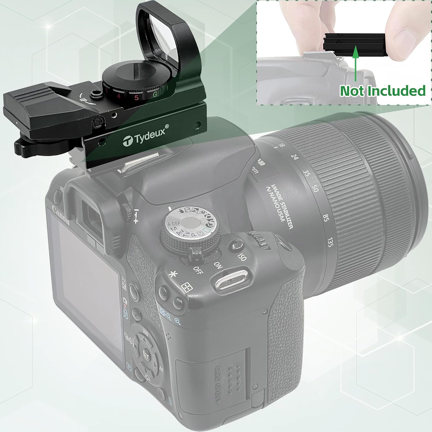 Protective Telescope Cover Diameter 23.8" - Bundle with -Finder Deluxe Telescope Reflex Sight