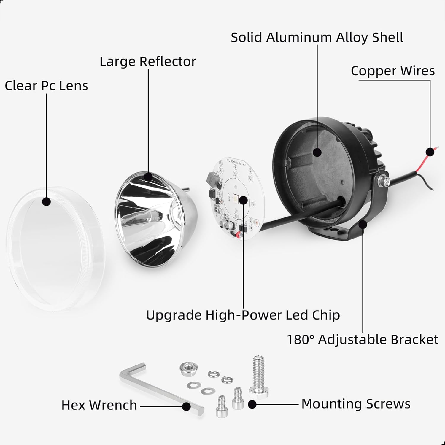 4 Inch Green LED Pod Lights, Hunting Fishing Light Bar, Fog Driving Spot Auxiliary Light for Trucks Golf Cart ATV UTV 4x4 Pickup Boat Motorcycle Off Road Lights (Pack of 2)