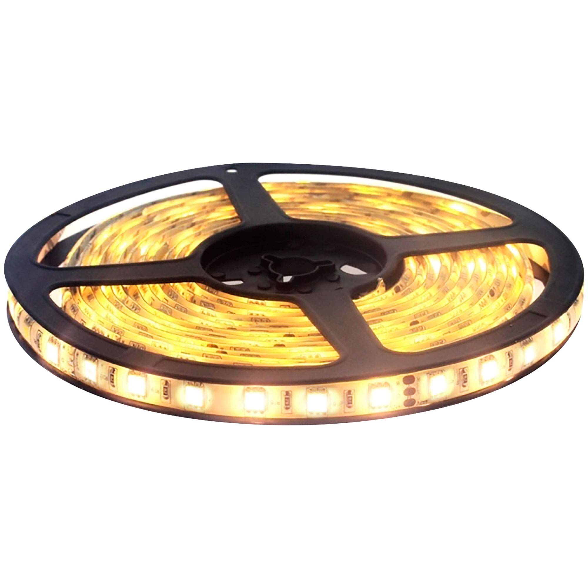Matel Kit striscia led 12v 3m 28w ip65 calda alimentatore incluso