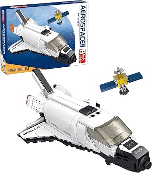 Block Builder Space Shuttle Building Block Set 352 Pieces Space Series Building Blocks for Kids and Adults
