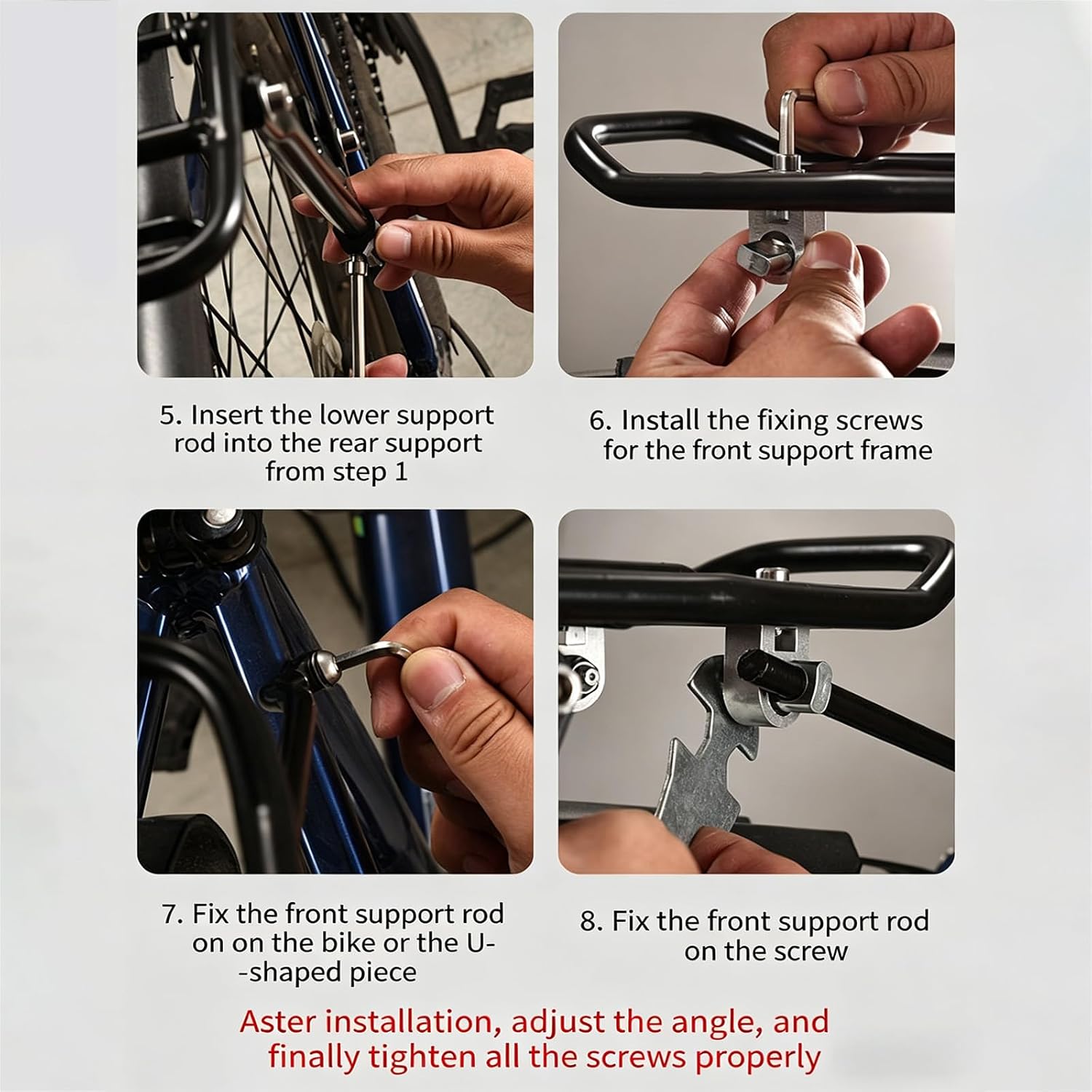Lasting Rear Mount Cargo Rack for Cycling Adventures and Daily Transport Needs Bike Adventure Rack