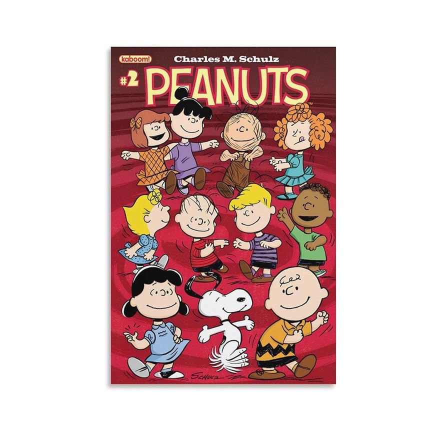 70s ピーナッツ　ポスター　チャーリーブラウン 1979年 スヌーピー フレーム ポスター USA SNOOPY ピーナッツ PEANUTS