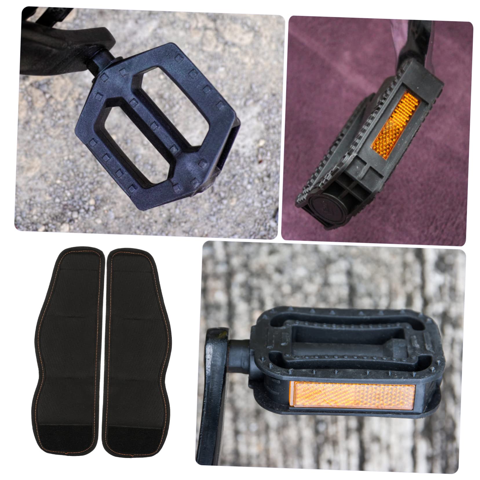 BESPORTBLE 5pares Cubiertas De Pedal De Bicicleta Ajustables Correas Antideslizantes para Bicicleta Accesorios De Ciclismo para Experiencia De Conducción Cómoda Protección De Pedales para