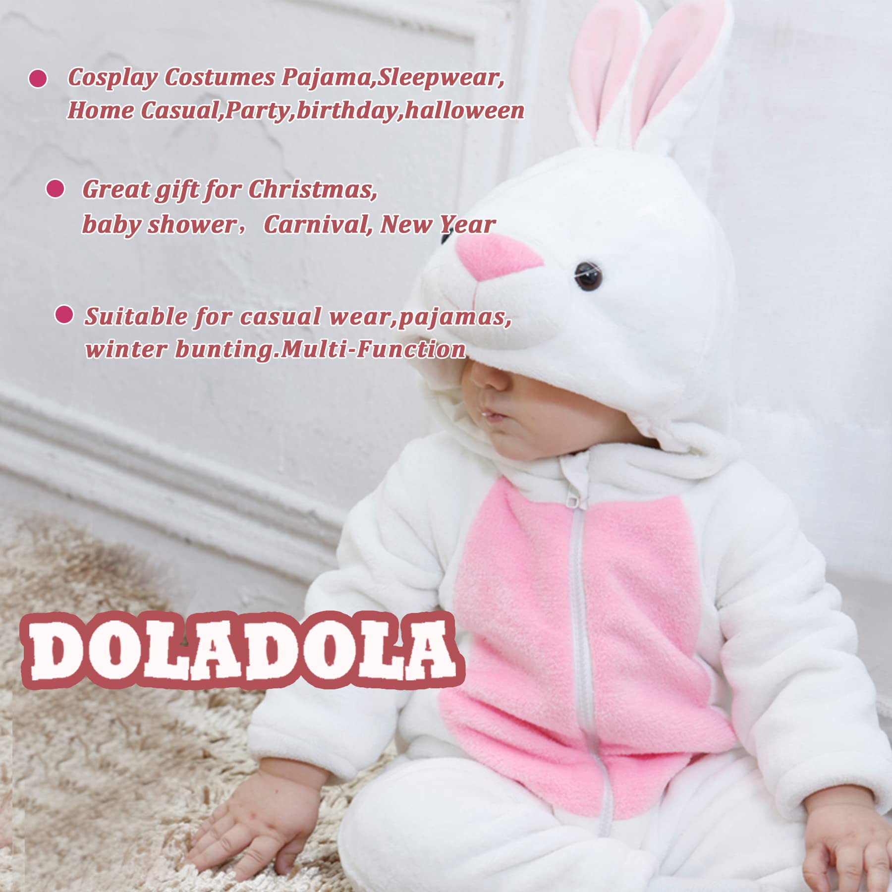 Mamelucos con Capucha para Bebé Mono para Niño Niña Pelele disfraz de Halloween para niños pequeños