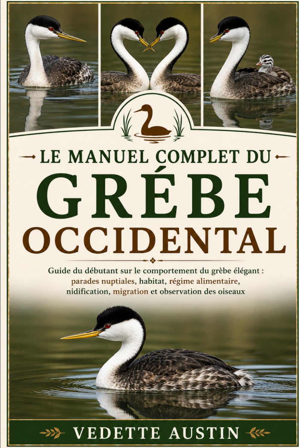 LE MANUEL COMPLET DU GRÉBE OCCIDENTAL: Guide du débutant sur le comportement du grèbe élégant : parades nuptiales, habitat, régime alimentaire, nidification, migration et observation des oiseaux