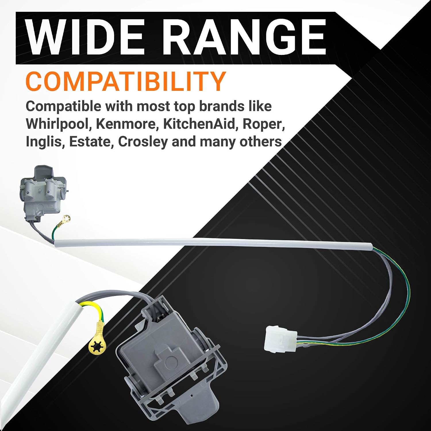 Lifetime Warranty 3949247 Washer Lid Switch Replacement part by BlueStars - Easy to Install - Exact Fit for Whirlpool & Kenmore Washers - Replaces 3949247V 3949239 3949240 3949247VP PS11722098