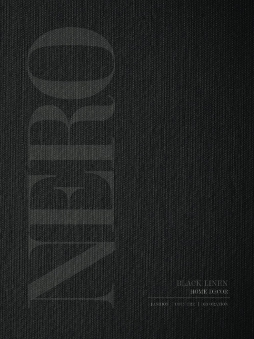 Nero - Black Linen | A Decorative Book for Interior Design Styling and Coffee Tables Displays: Aesthetic Hardcover | Perfect for Home Decor and ... Accent Book for Stacking (l'Arte & Decor)