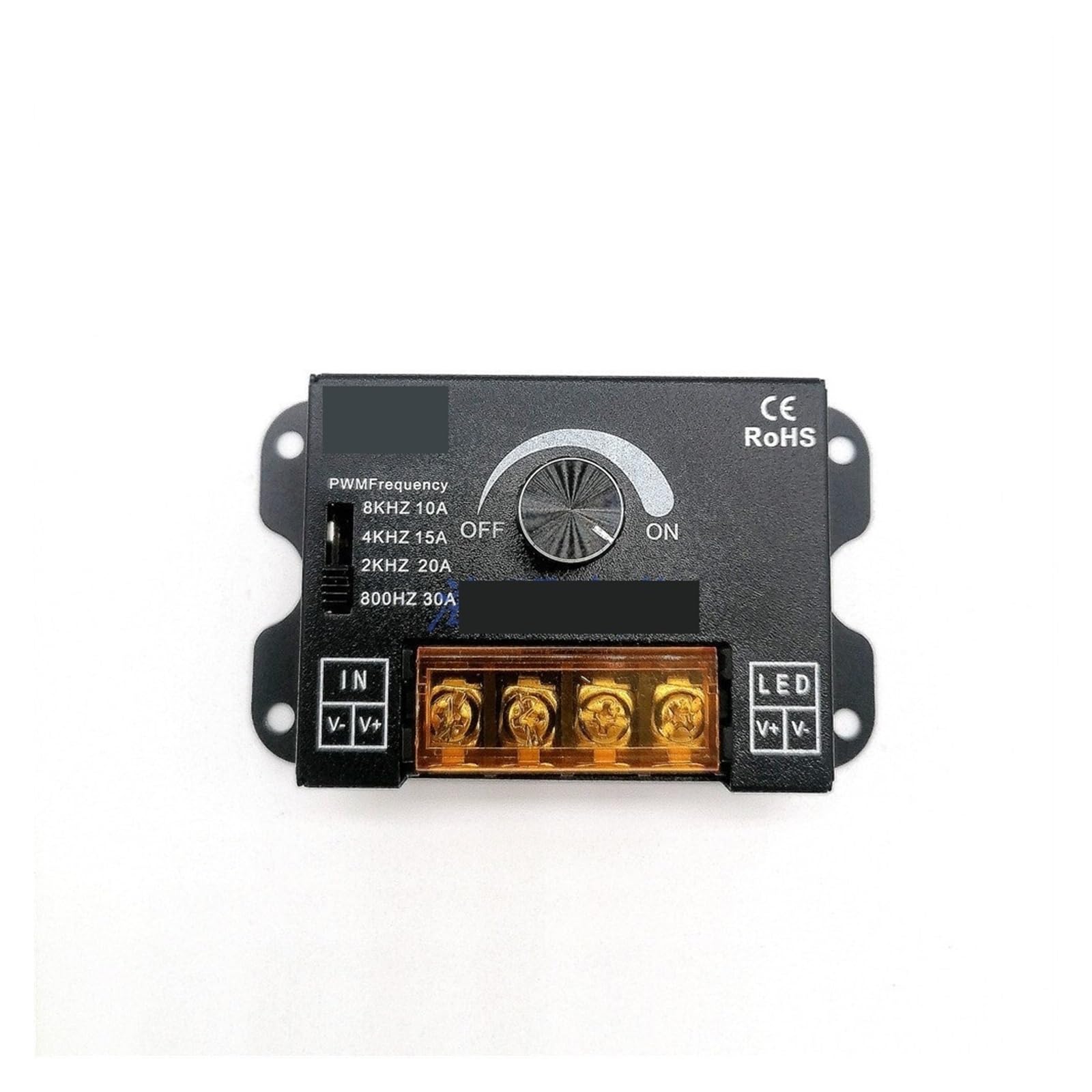 Controlador de luz LED 30A de alta gama con frecuencia de ajuste profesional 8K/16K