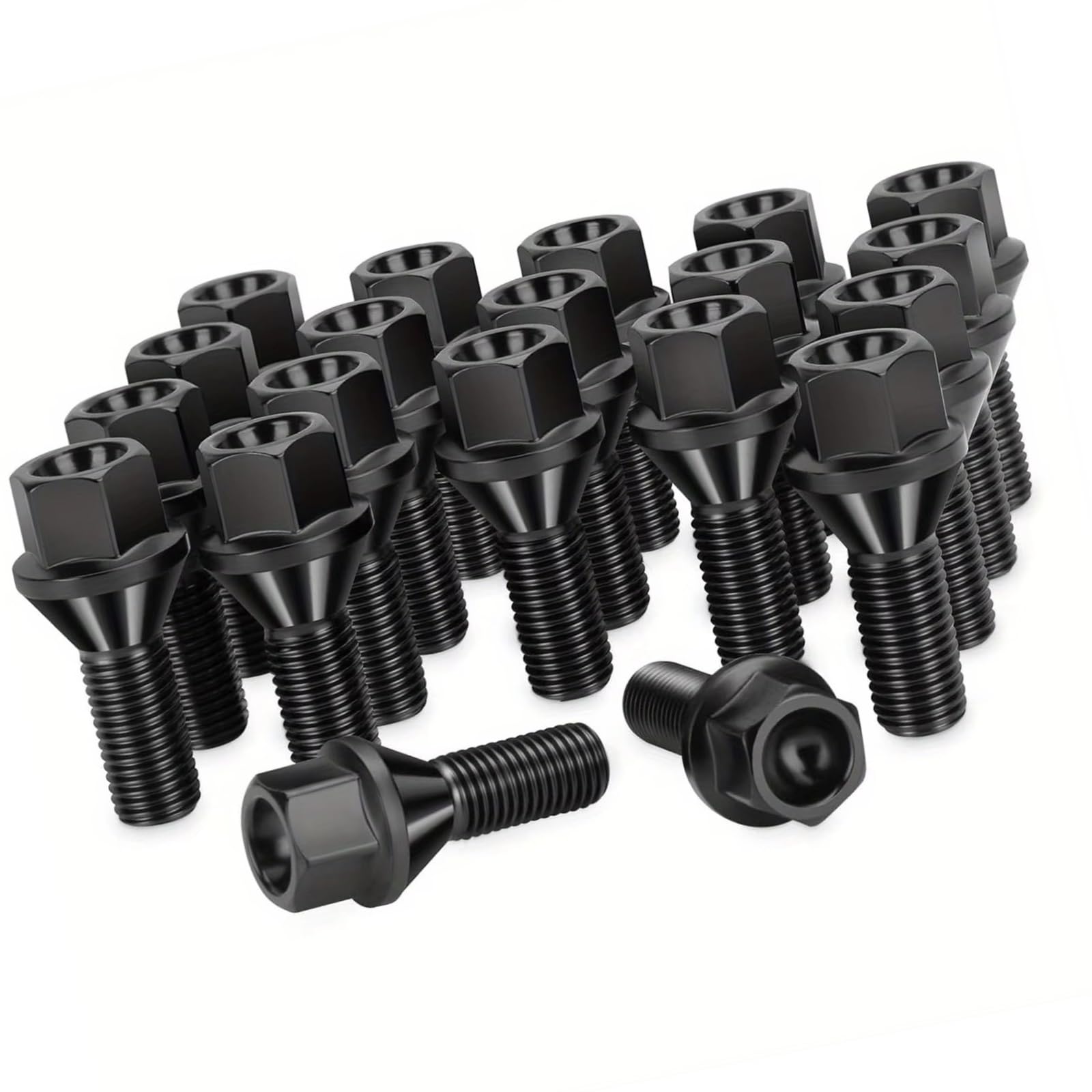Bulloni ruota auto Compatibile Con BMW Per X5 E53 1998 1999 2000 2001 2002 2003 2004 2005 2006 20 Pezzi Dadi Per Cerchi In Lega Interamente In Acciaio Ricambi Auto