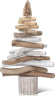 12 Country Living Room Ideas for Warm Rustic Comfortable Style 127 Civaner Driftwood Christmas Tree 12.2'' Wood Holiday Mantle Tabletop Dec...