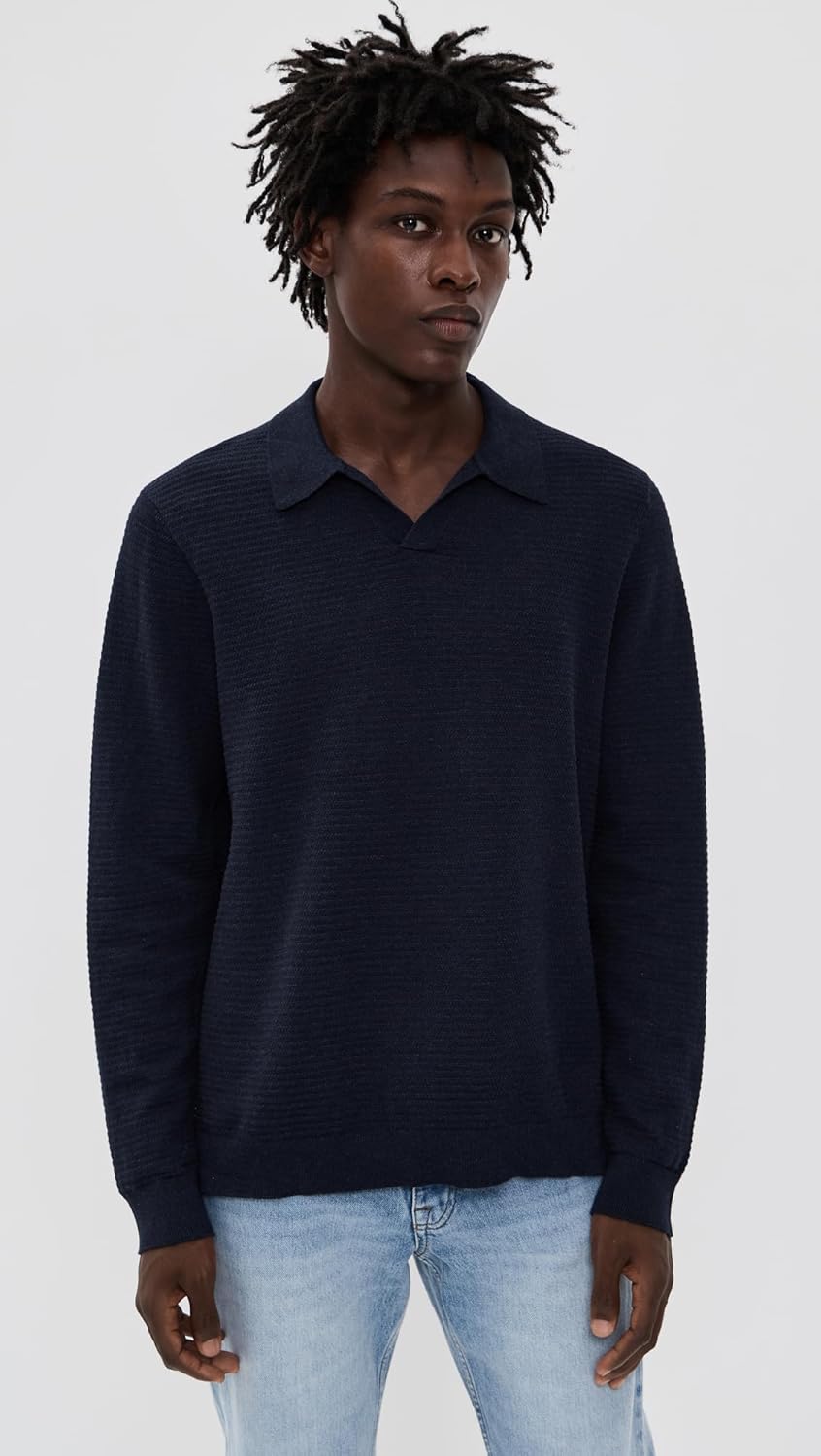 NN07 Men's Paul Johnny Collar Polo Sweater - Image 2