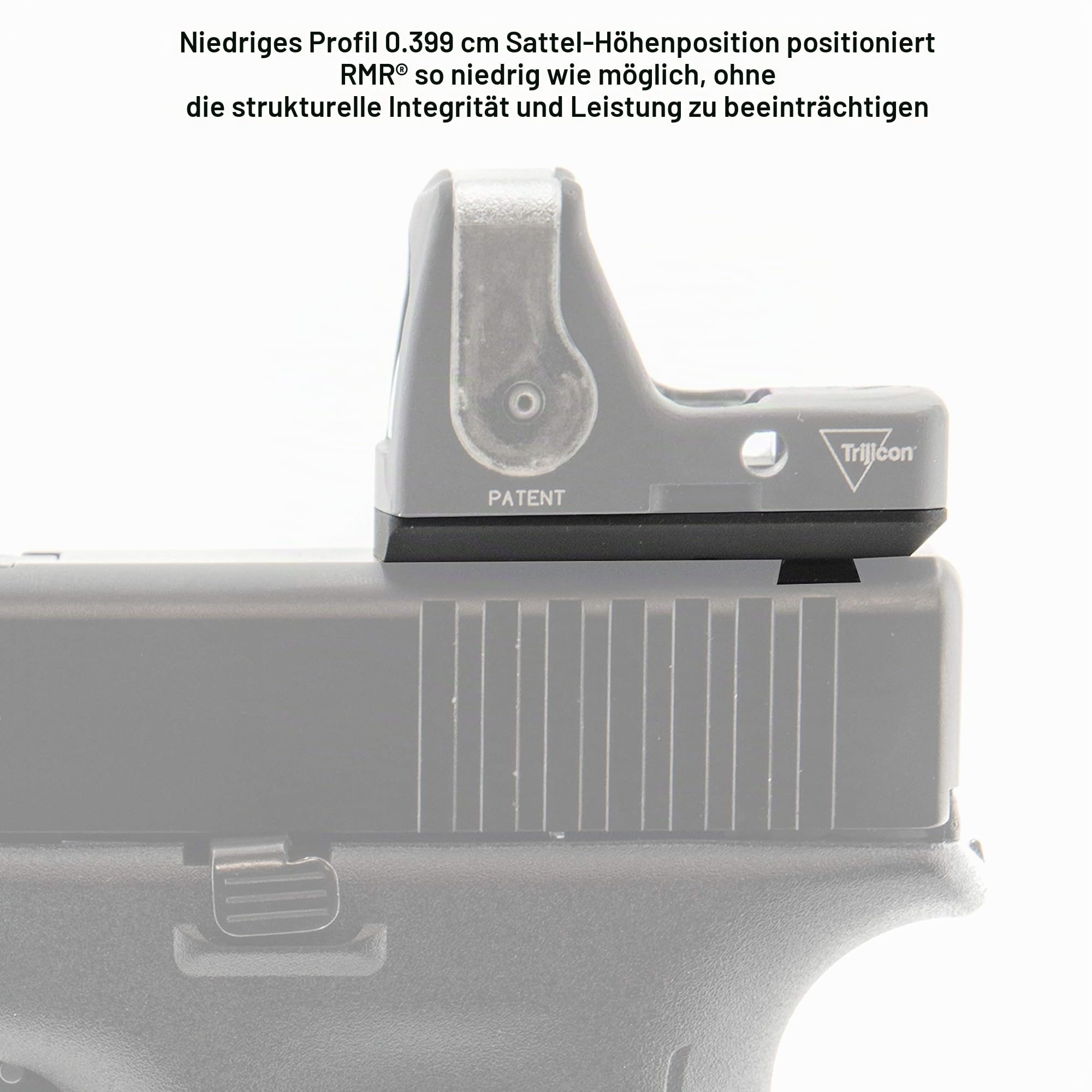UTG® Super Slim RMR® Mount for Glock Rear Sight Dovetail