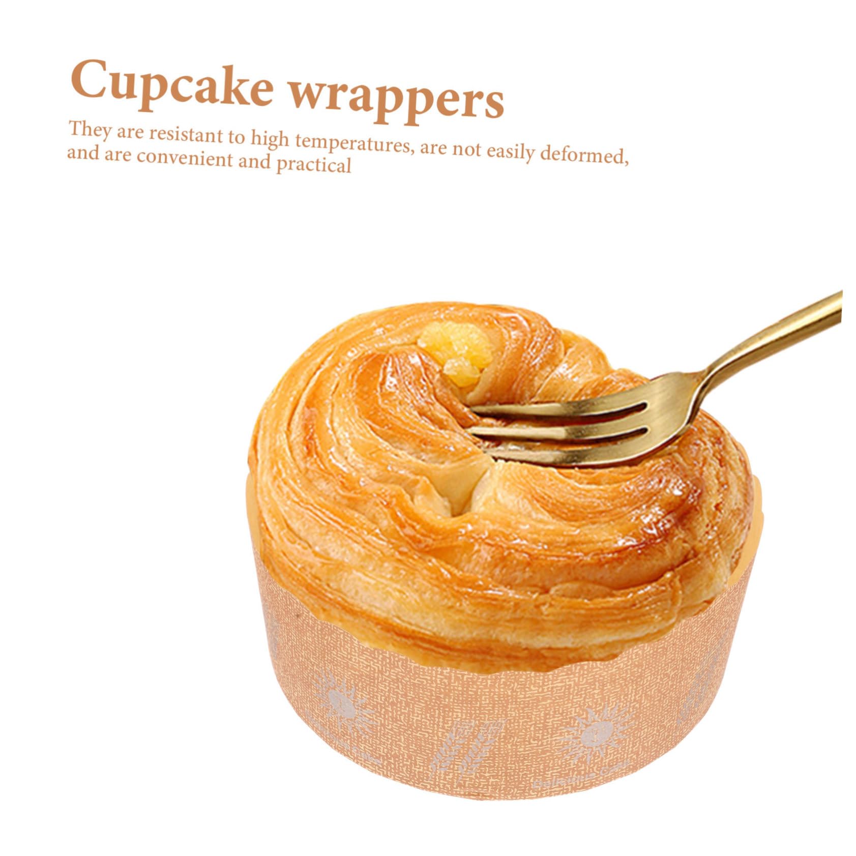 Kichvoe 100 Piezas Moldes De Papel Para Muffins Tazas De Papel Para Hornear Pasteles Molde Para Mini Cupcakes Molde Para Pastel De Muffins Tazas Para Hornear Brownies Tulipán Decorar