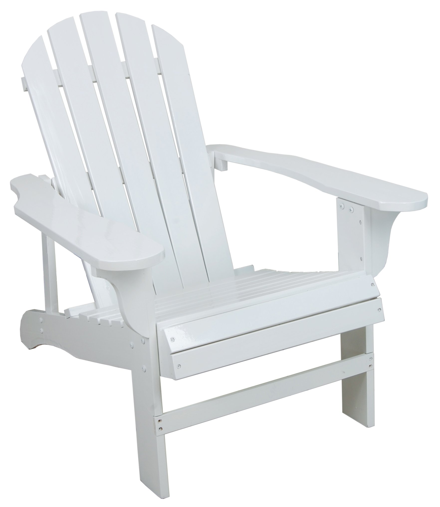 Leigh Country White Adirondack Chair for Patio Deck or Yard product thumbnail 3