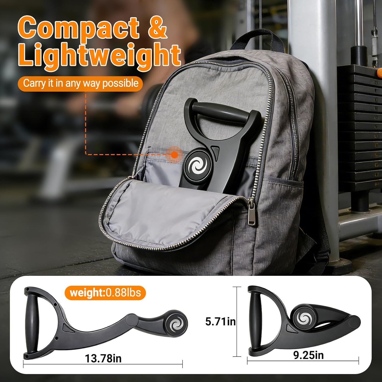 Arm Trainer for Men and Women, 360° Rotation Forearm Strengthener for Home Gym Workout, Ropeless Battle Ropes for Home Gym, Chest Trainer, Shoulders and Arm Muscle Training Fitness Equipment