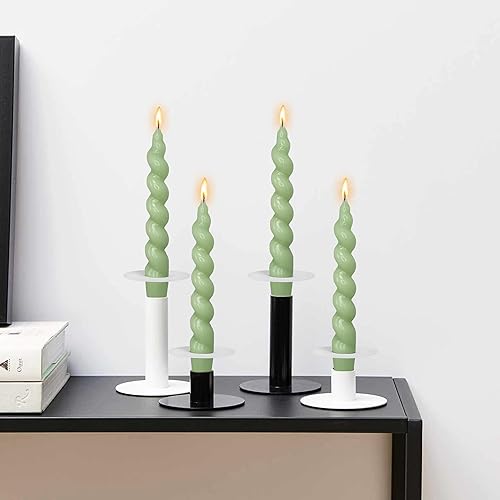 Miniatura 6 de Paquete de 2 velas de cera en espiral de alto rendimiento, de larga duración, sin humo y sin goteo, ideales para relajación, ambiente y ocasiones