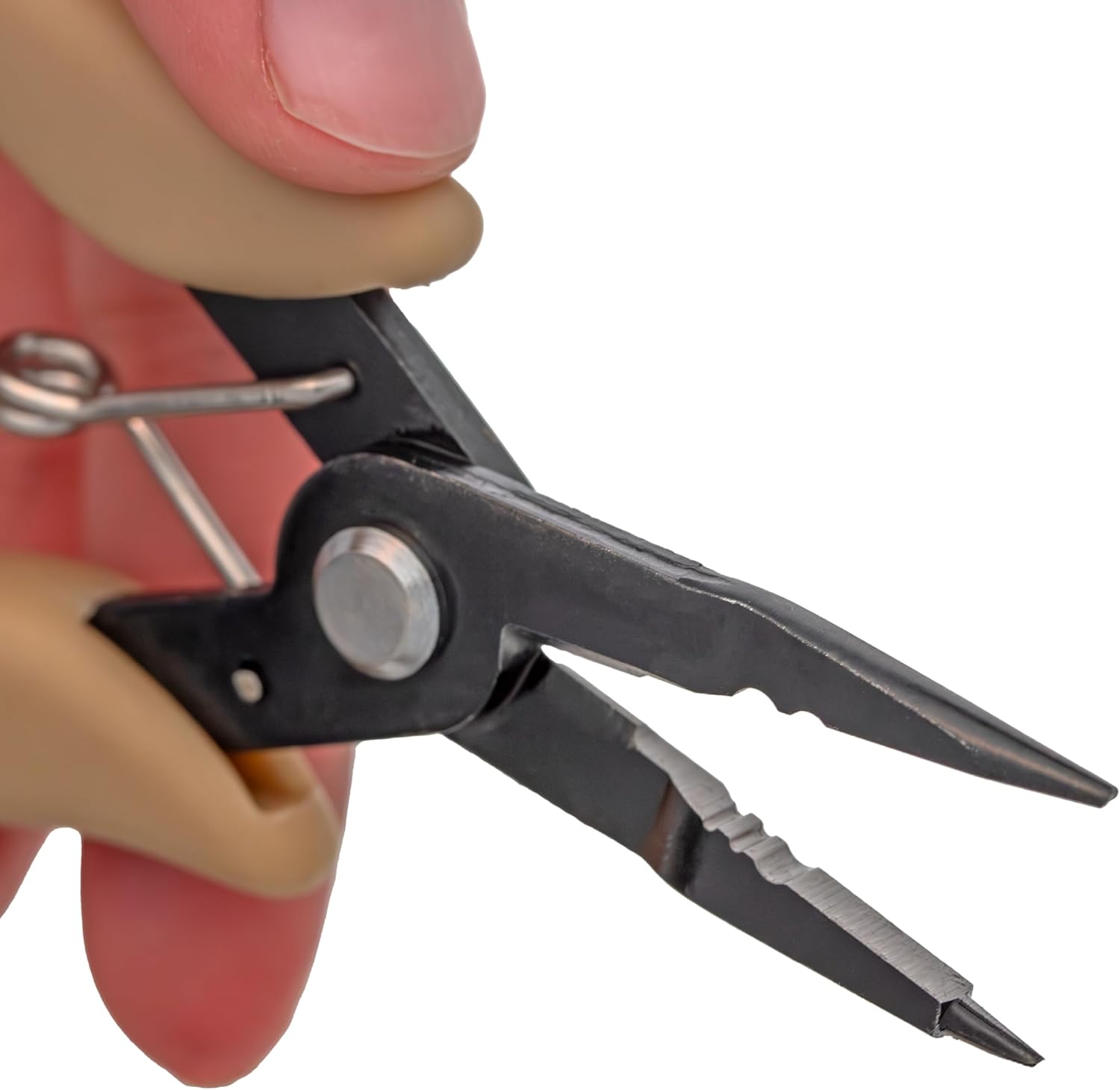 The Beadsmith Beader's All-in-One Pliers – Multifunctional Jewelry Making Tool, 5.25 Inches, w/Round Nose, Chain Nose, Crimper & Flex-Wire Cutter, Patent Pending - Image 7