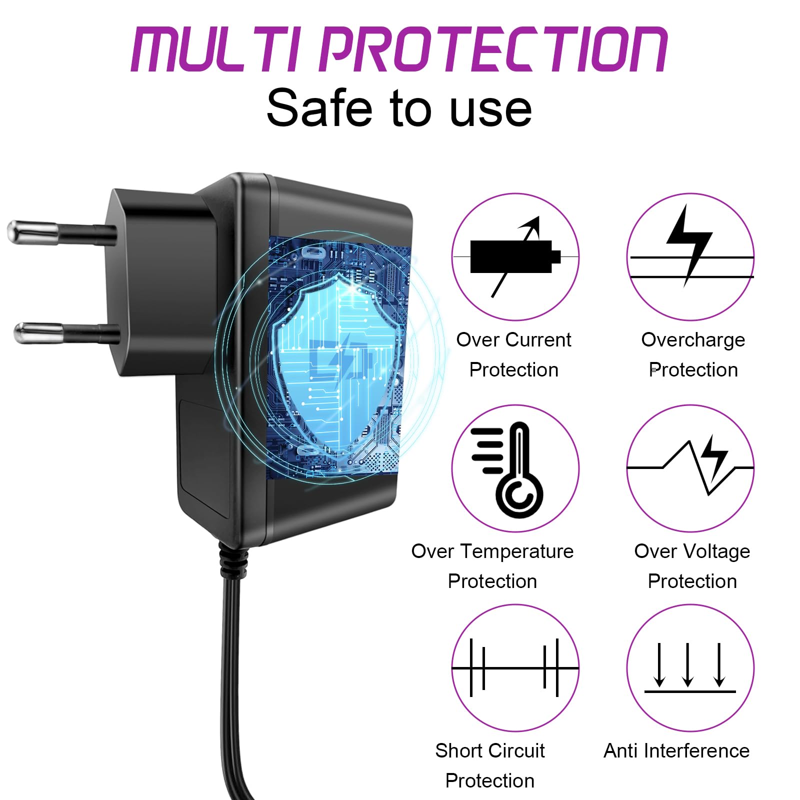 YHDC Hegesztés Izolációs Transzformátor PE2006-M 0,35VA Bemenet 230V Kimenet 6v 7 5v 9v 12v