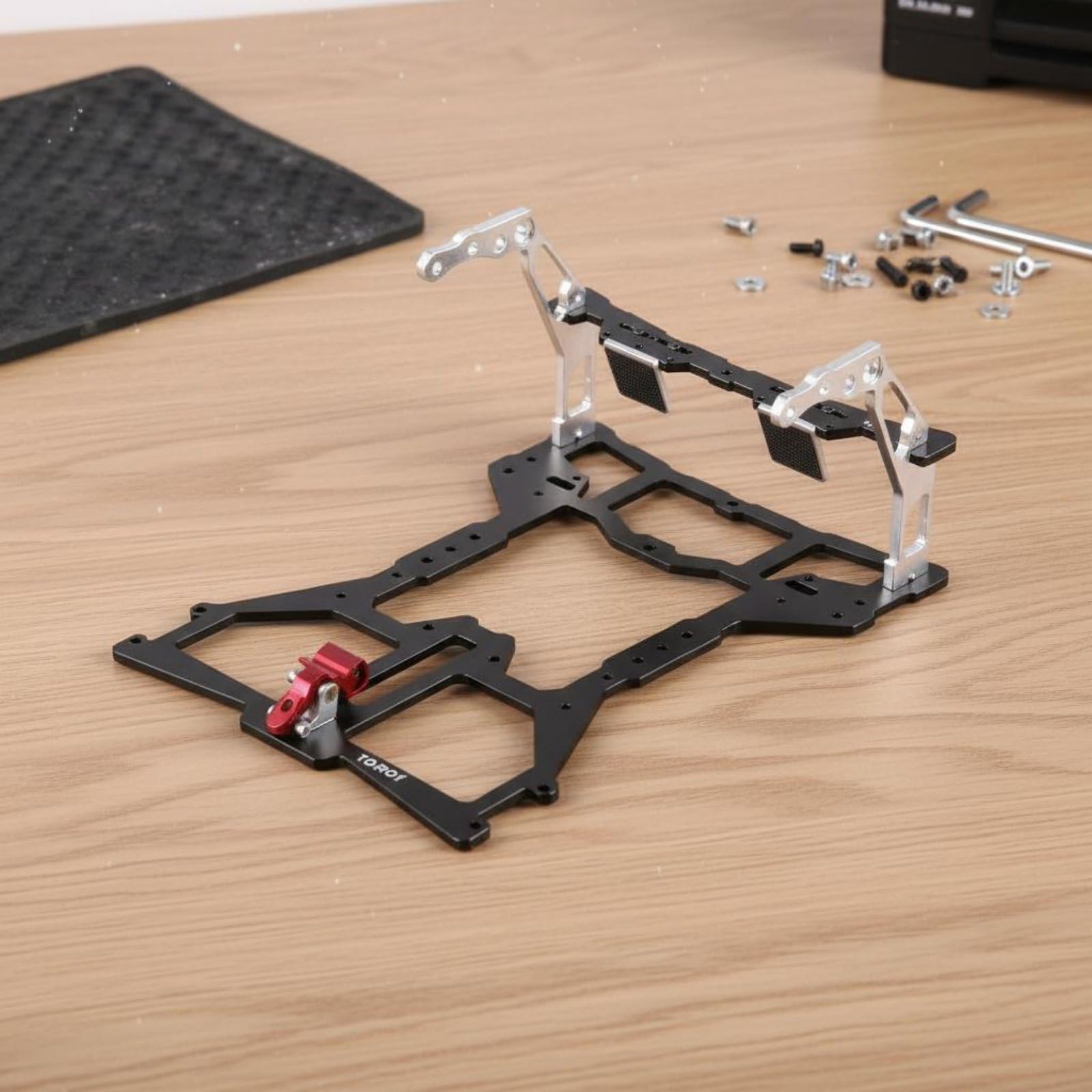 Controller Support Stand Staffa Controller Supporto Telecomando Vassoio Portatile Base Regolabile in Alluminio con a Scorrimento E Compatibilità con
