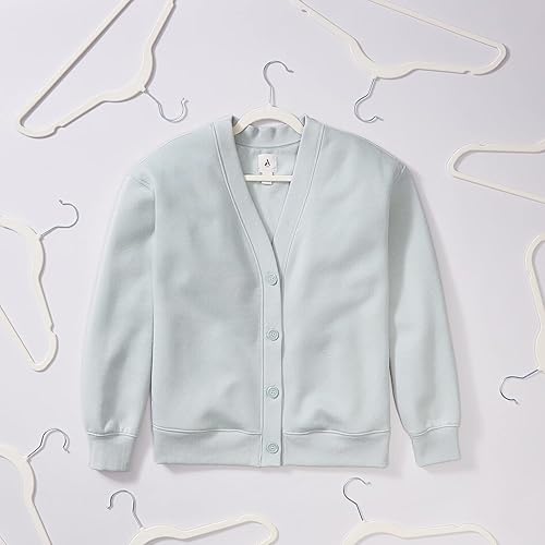 Vista 100 de Yaxa Basics Perchas antideslizantes de terciopelo delgado, paquete de 100 unidades, color negro