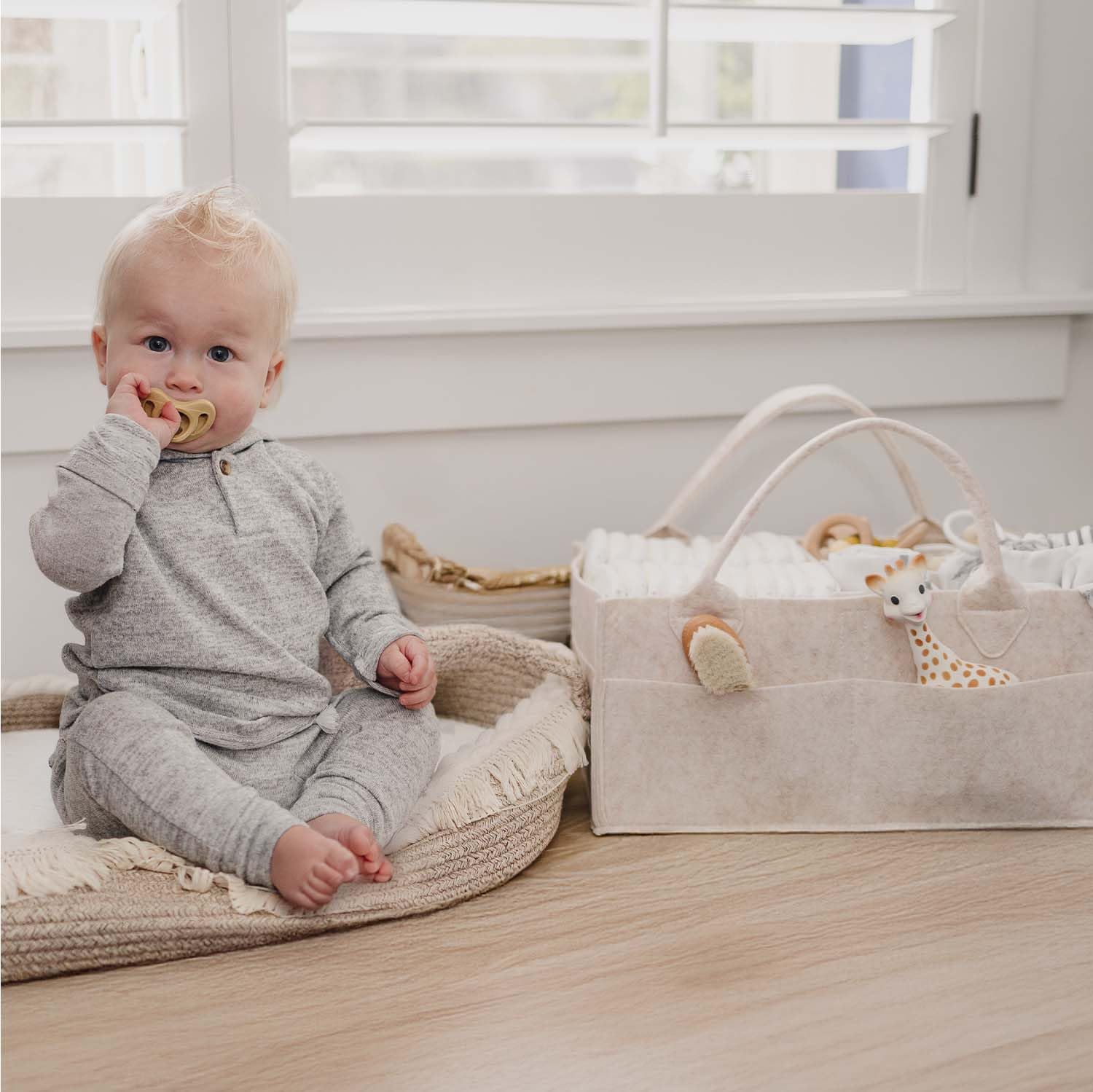 PUTSKA Baby Nappy Caddy Organizer - Image 3