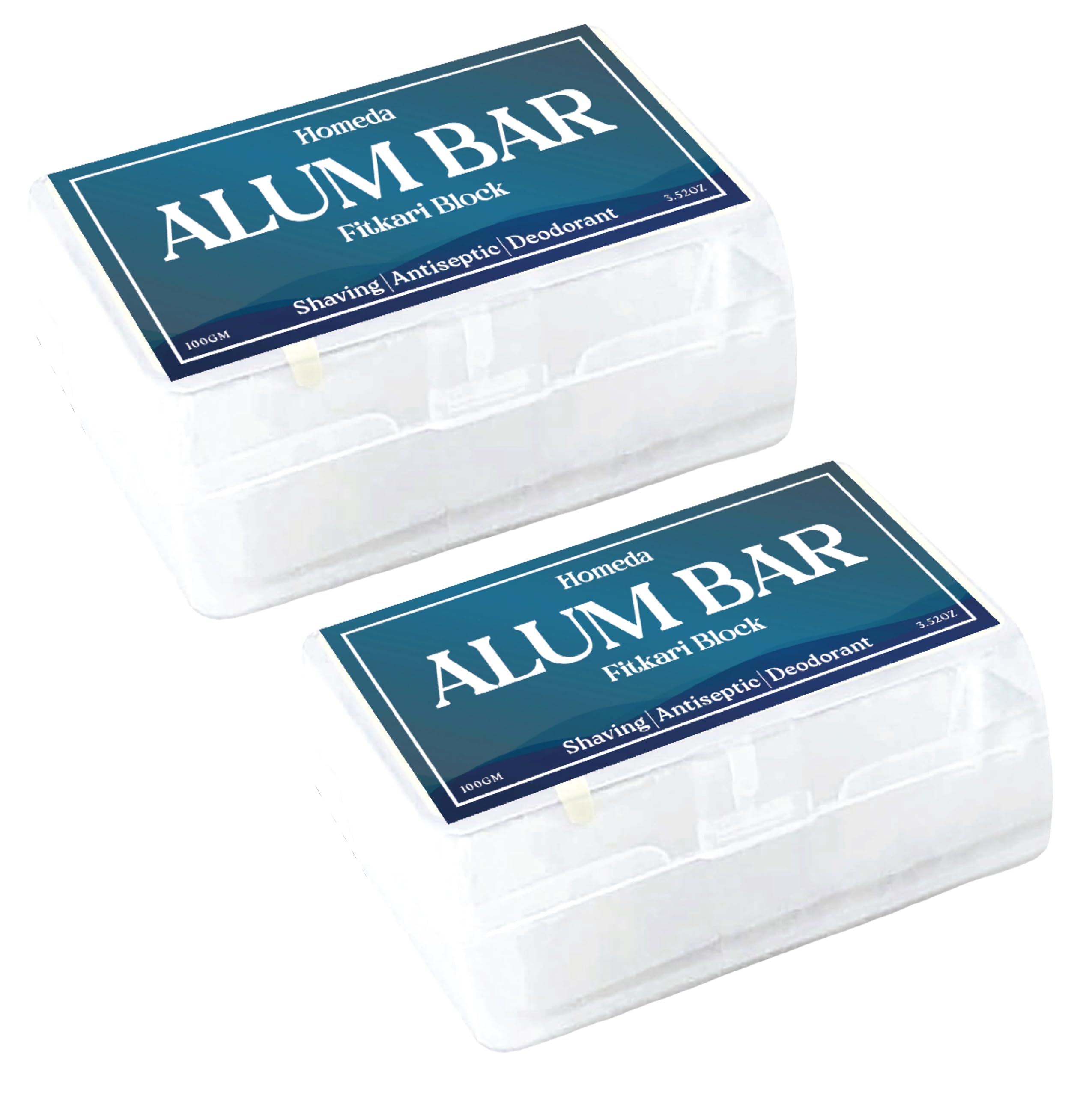 Homeda Alum Bar, Alum Stone for Face, Fitkiri Stone for Face, Skin, Pure Phitkari Alam After Shave for Women, Shaving Fitkari Soap, Vastu Spatika Patika Padikaram (2 Pc)-image-37