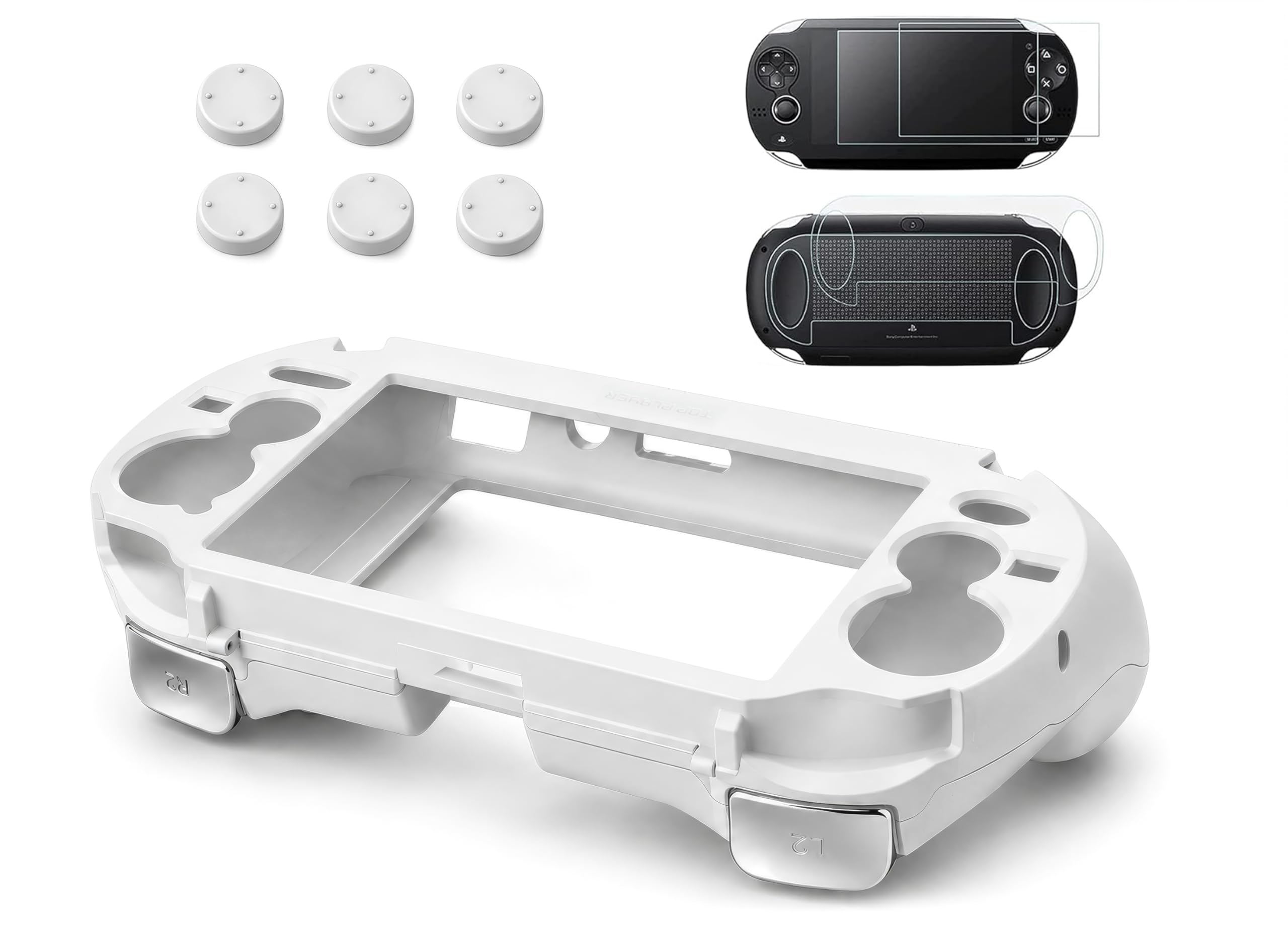 ＰＳＶＩＴＡ L2 R2 Trigger Hand Grip Shell Controller Protective Case for
