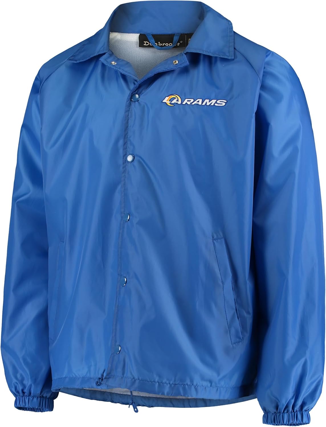 Men's Royal Buffalo Bills Coaches Classic Raglan Full-Snap Windbreaker Jacket